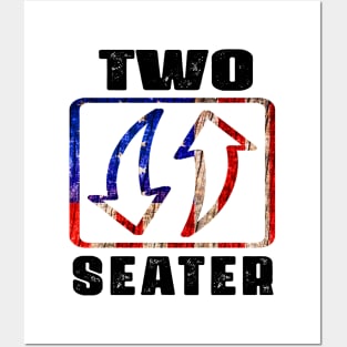 Two Seater 4th of july Posters and Art